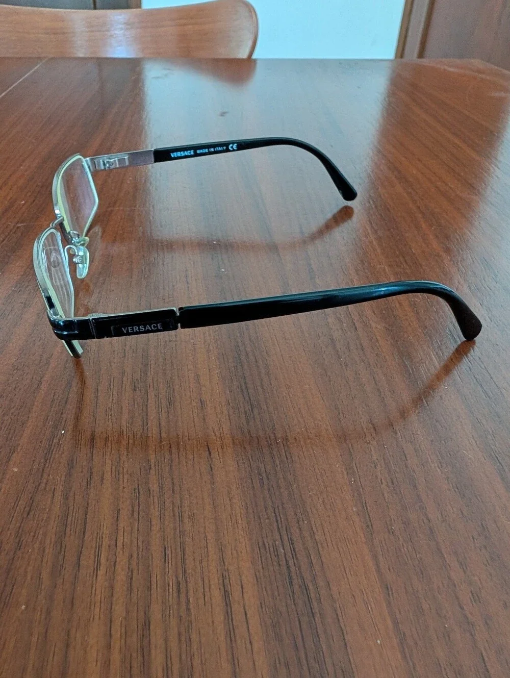 Versace Eyeglasses Black Mod 1064 1137 53-16-135 Pre Owned Frames Only